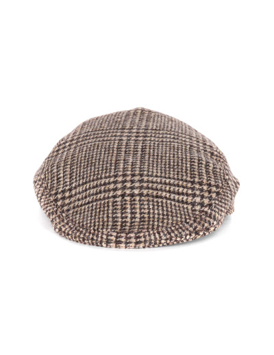 Lawrence & Foster flat cap wool tweed handmade Englad Yorkshire