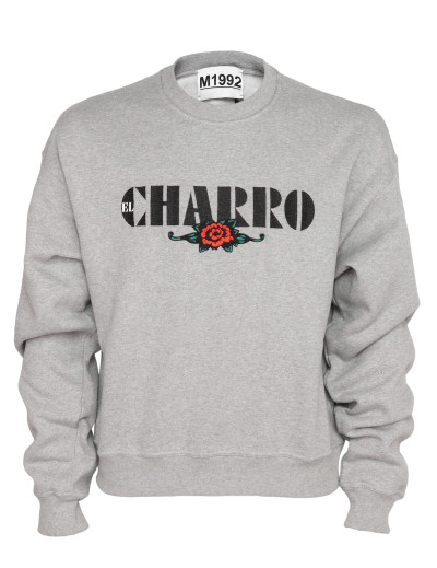 M1992 x EL CHARRO SWEATSHIRT - GREY - COTTON