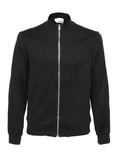MARCO PESCAROLO "CLUB" JACKET - BLACK - COTTON & SILK
