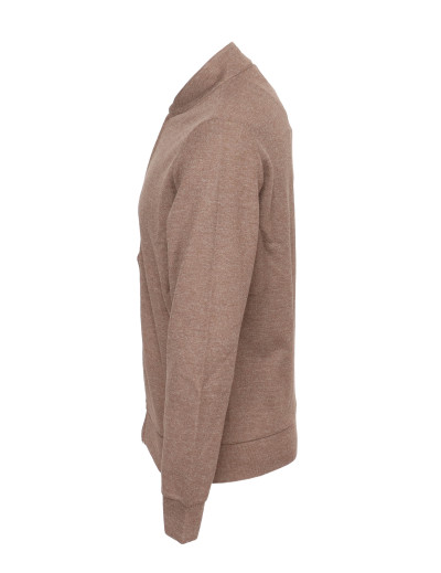 MARCO PESCAROLO "FRANKY" JACKET - BROWN - COTTON & SILK