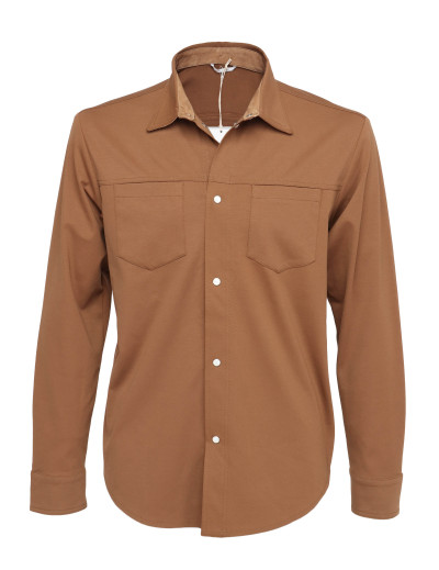 MARCO PESCAROLO "ZEUS" JACKET - CAMEL - COTTON
