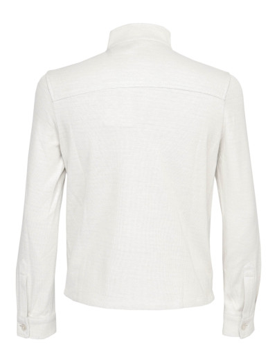 MARCO PESCAROLO "KEY" JACKET - GREY - COTTON & SILK