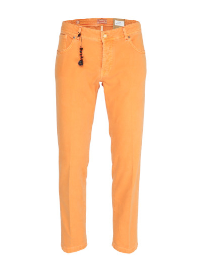 Marco Pescarolo Kiton pants orange