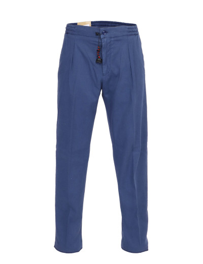 Marco Pescarolo Kiton pants Chiaia handmade Napoli Italia lyocell cotton drawstring dress