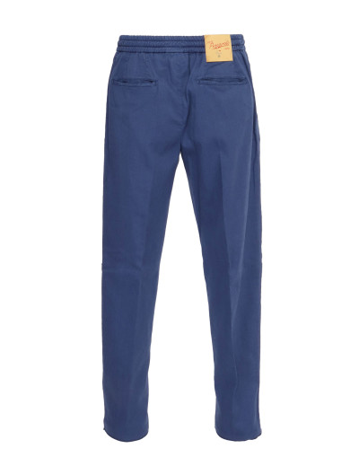 Marco Pescarolo Kiton pants Chiaia handmade Napoli Italia lyocell cotton drawstring dress