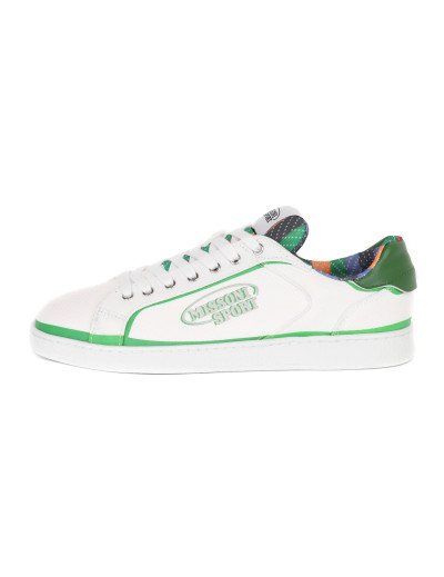 MISSONI SPORT SNEAKERS - WHITE & GREEN