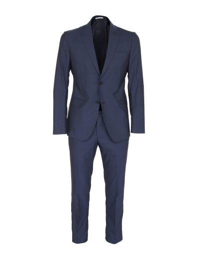 PAL ZILERI SUIT - BLUE - LIGHTWEIGHT WOOL