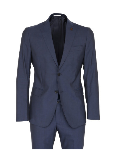 PAL ZILERI SUIT - BLUE - LIGHTWEIGHT WOOL