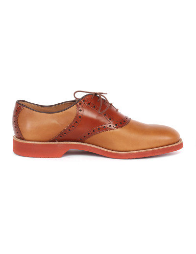 TRICKER'S OXFORD SHOES - CALFSKIN - TAN